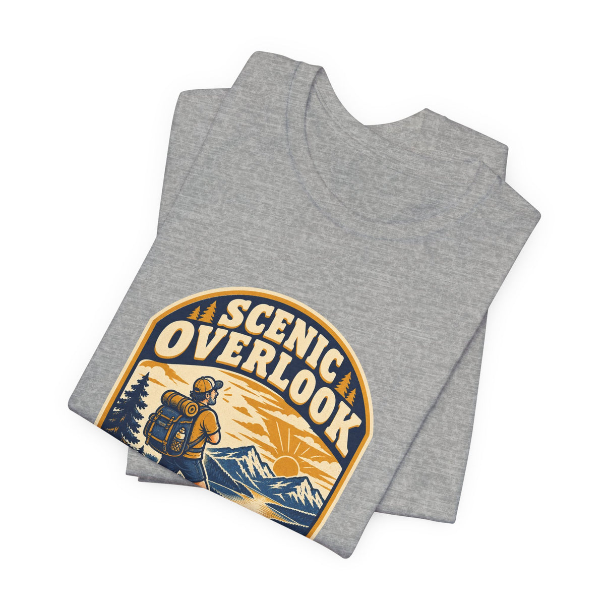 Scenic Overlook T-Shirt — Worth Every Complaint Vintage Hiking Mountain Tee