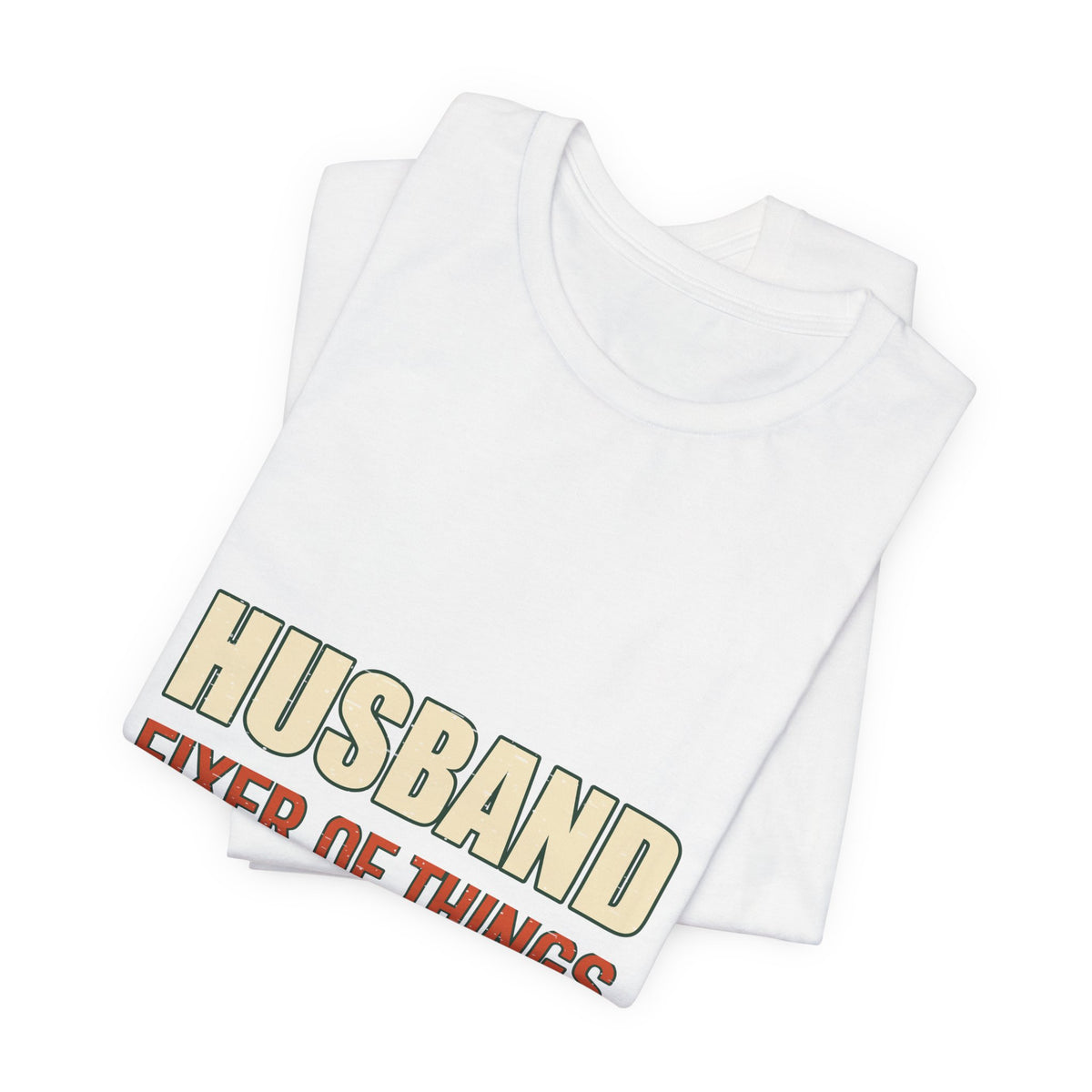 Husband Fixer of Things T-Shirt — Funny Vintage Husband Humor Tee