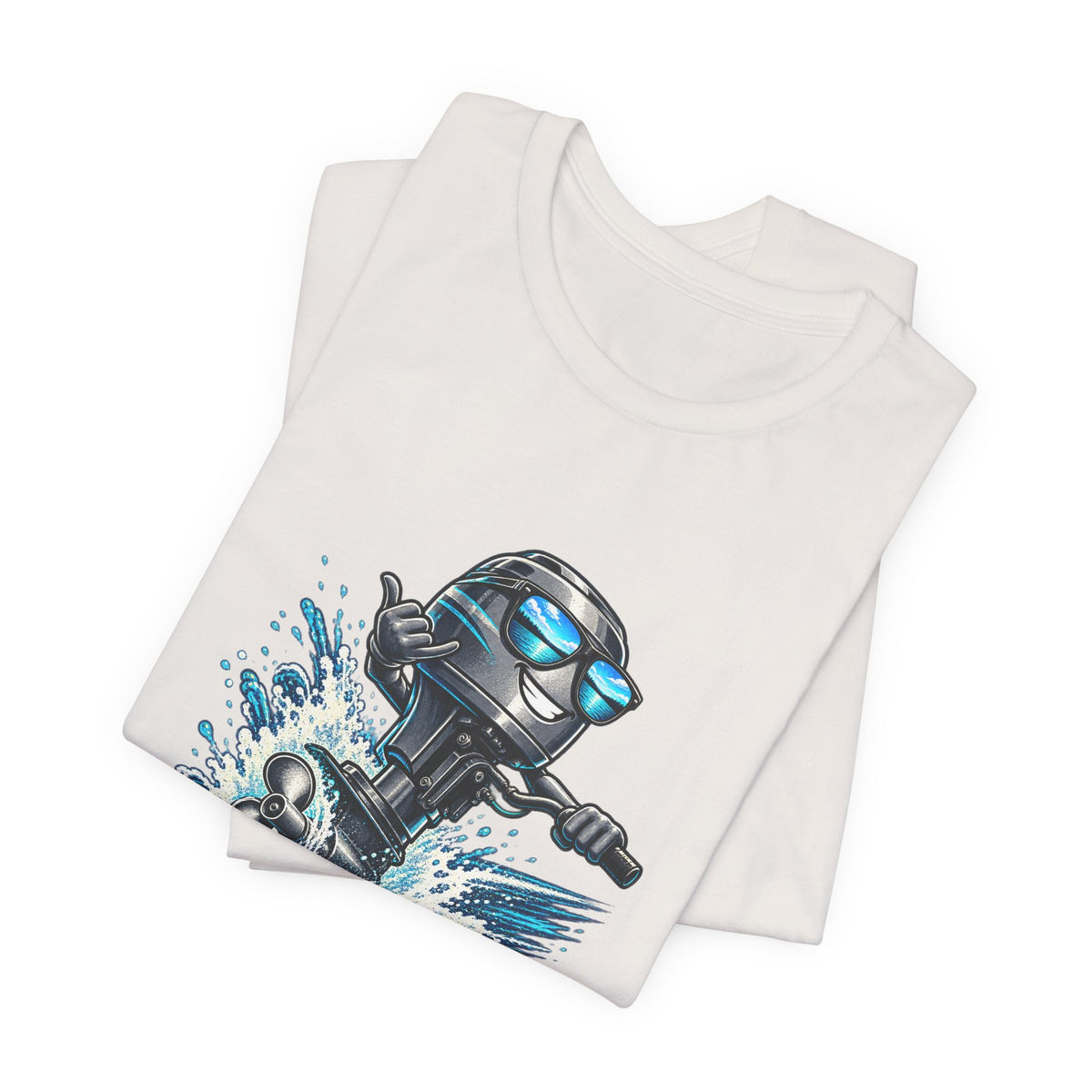 Current Mood: Outboard T-Shirt — Funny Boating and Outboard Motor Graphic Tee