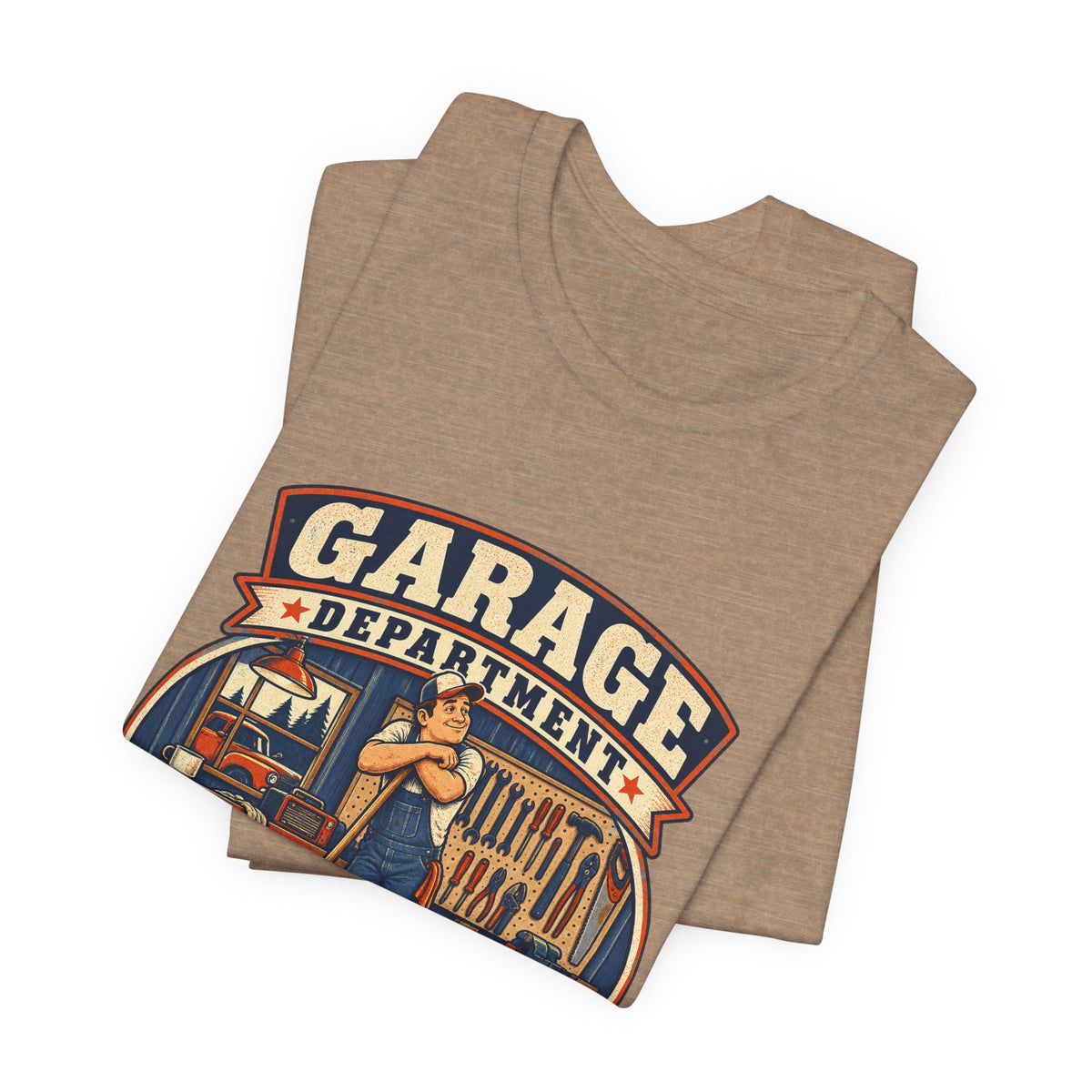 Garage Department Looking Busy Since Saturday Vintage Mechanic T-Shirt