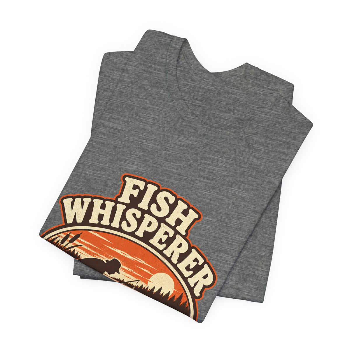 Fish Whisperer They Mostly Ignore Me Vintage Fishing T-Shirt
