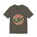 Hike Now, Wine the Whole Way T-Shirt — Funny Vintage Hiking Mountain Tee