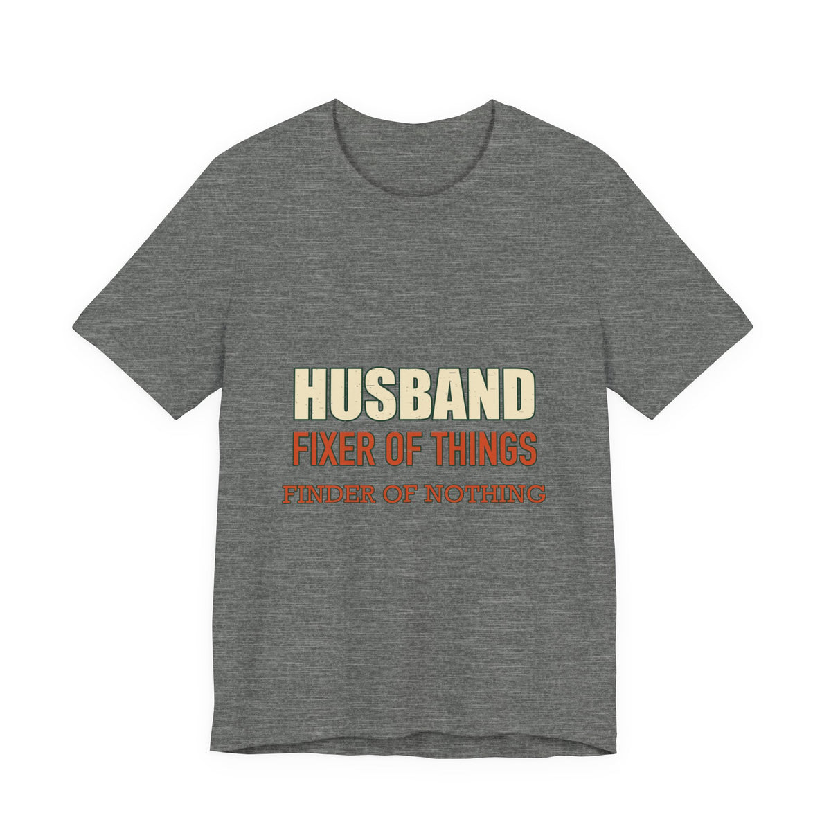 Husband Fixer of Things T-Shirt — Funny Vintage Husband Humor Tee