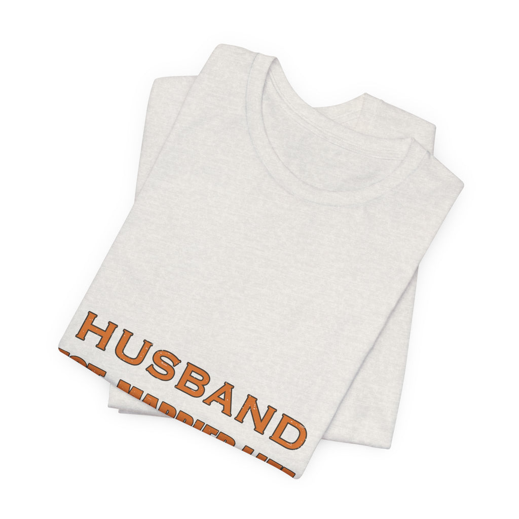 Husband Est. Married Life T-Shirt — Funny Marriage Humor Vintage Tee