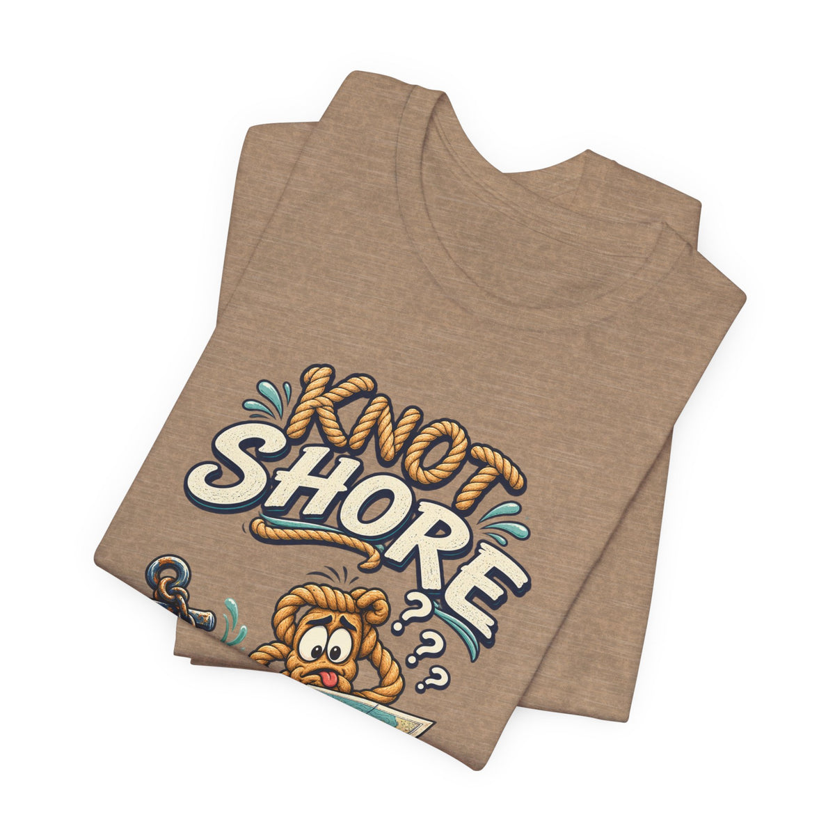 Knot Shore What I'm Doing T-Shirt — Funny Nautical Rope Character Humor Tee