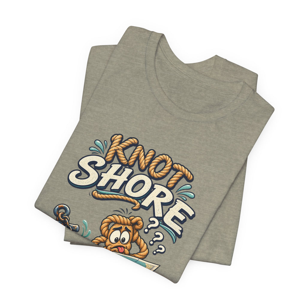 Knot Shore What I'm Doing T-Shirt — Funny Nautical Rope Character Humor Tee