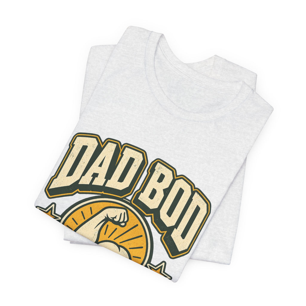 Dad Bod Built for Comfort T-Shirt — Vintage Funny Dad Body Tee