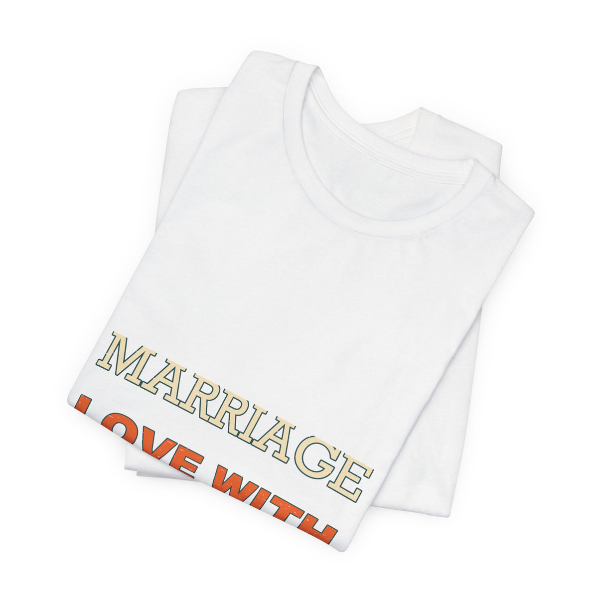Marriage Love With Calendar Invites T-Shirt — Playful Vintage Relationship Humor Tee