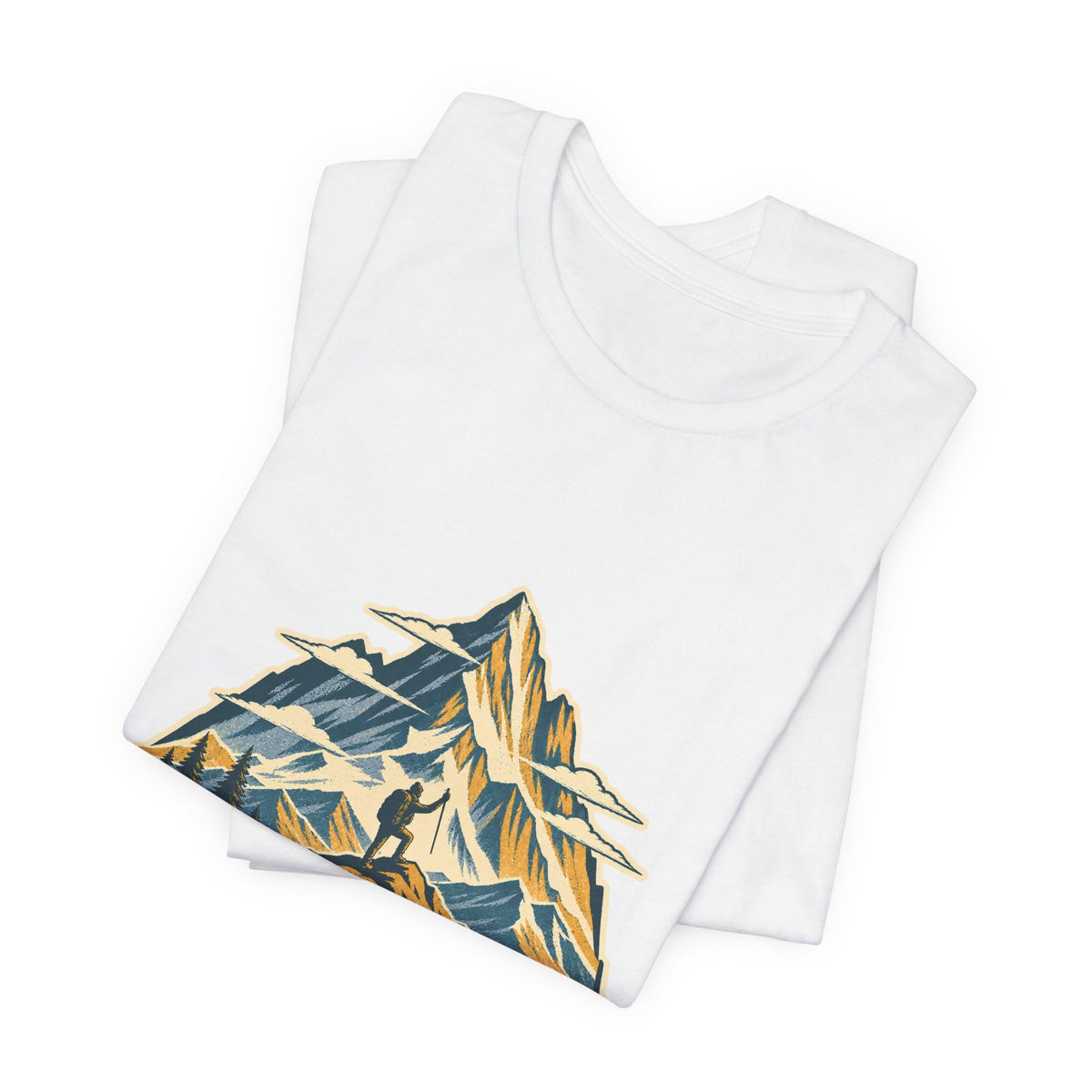High Altitude Low Expectations T-Shirt — Vintage Mountain Hiking Tee