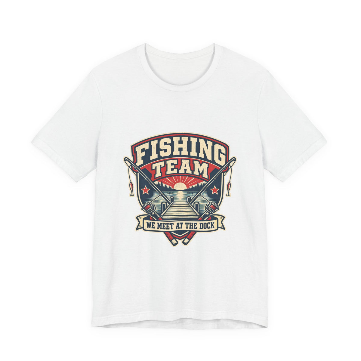 Fishing Team T-Shirt — We Meet at the Dock Vintage Fishing Tee