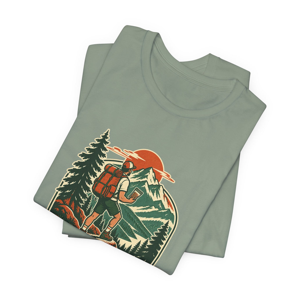 Trail Mix Manager T-Shirt — Quality Control on Every Mile Vintage Hiking Tee