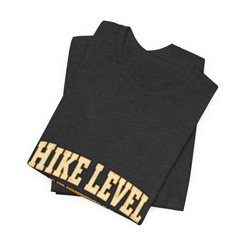 Hike Level: Regretting It T-Shirt — Funny Vintage Hiking Tee