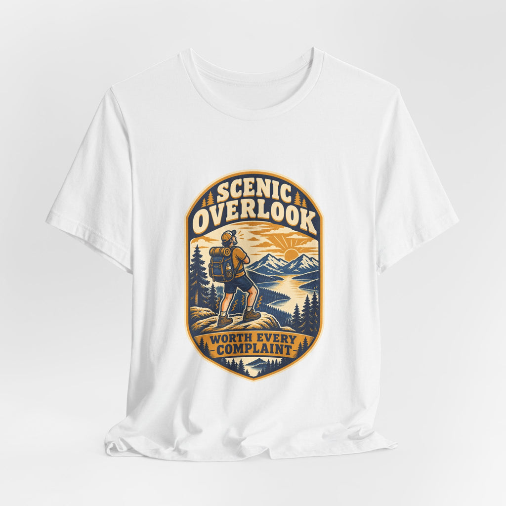 Scenic Overlook T-Shirt — Worth Every Complaint Vintage Hiking Mountain Tee