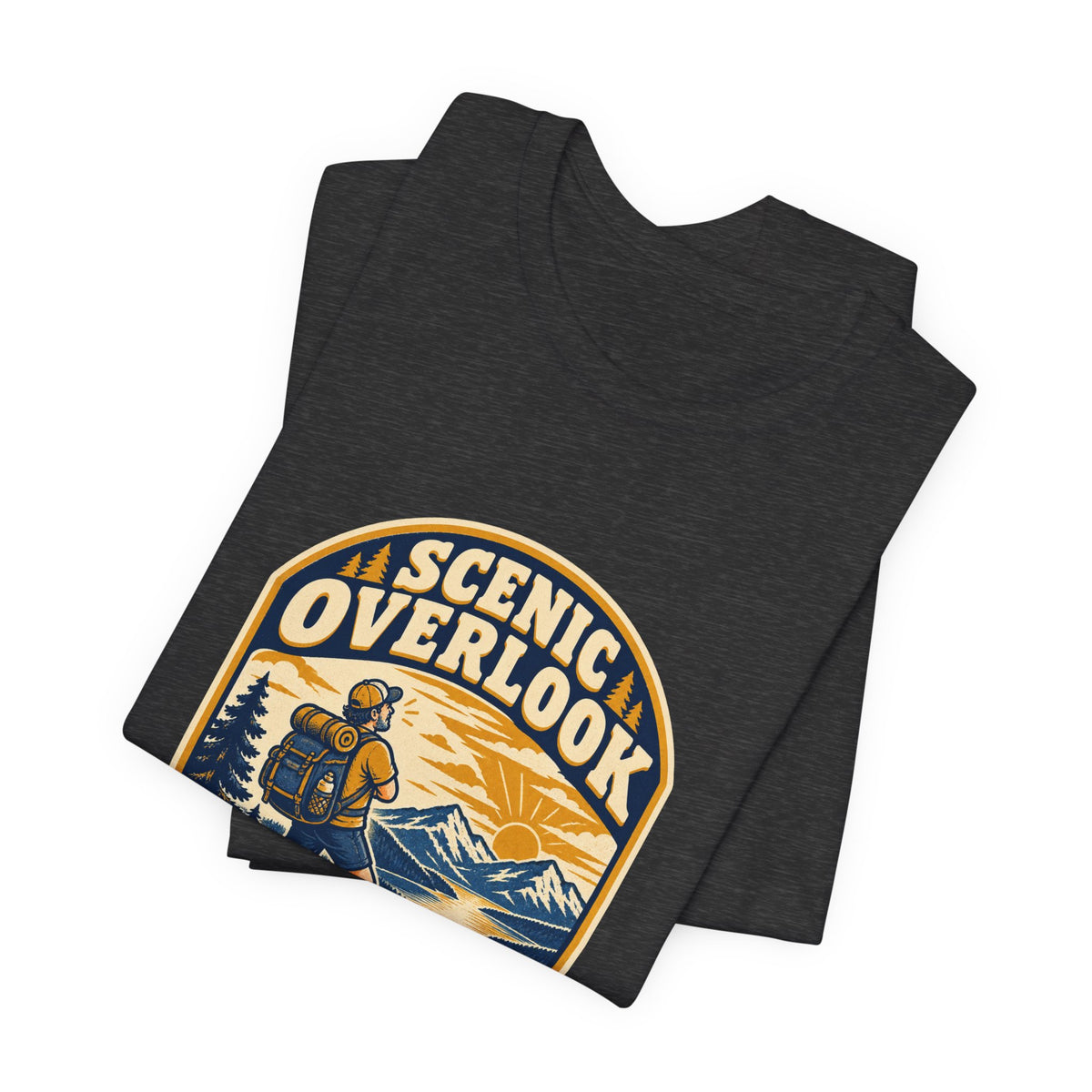 Scenic Overlook T-Shirt — Worth Every Complaint Vintage Hiking Mountain Tee