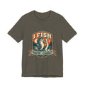 I Fish Therefore I Exaggerate T-Shirt — Vintage Fisherman Fish Tale Tee