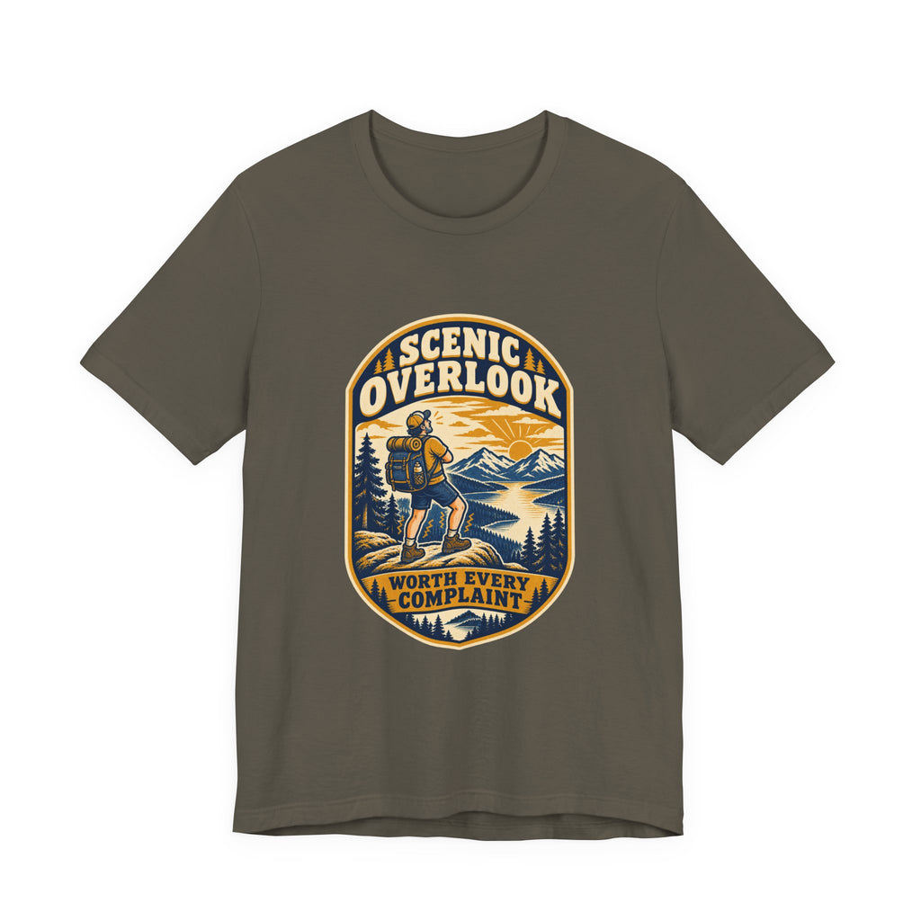 Scenic Overlook T-Shirt — Worth Every Complaint Vintage Hiking Mountain Tee