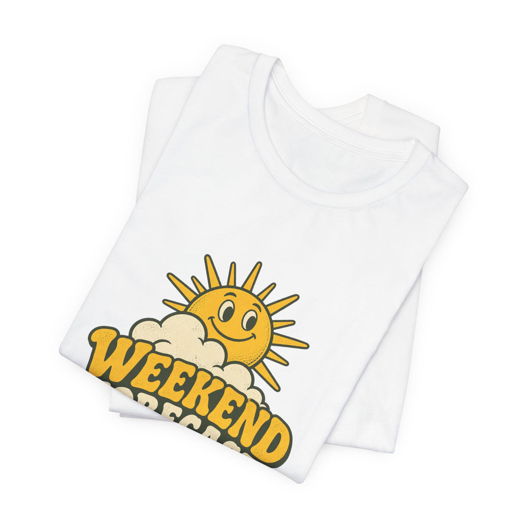 Weekend Forecast Dad Projects T-Shirt – Funny Vintage DIY Dad Tee