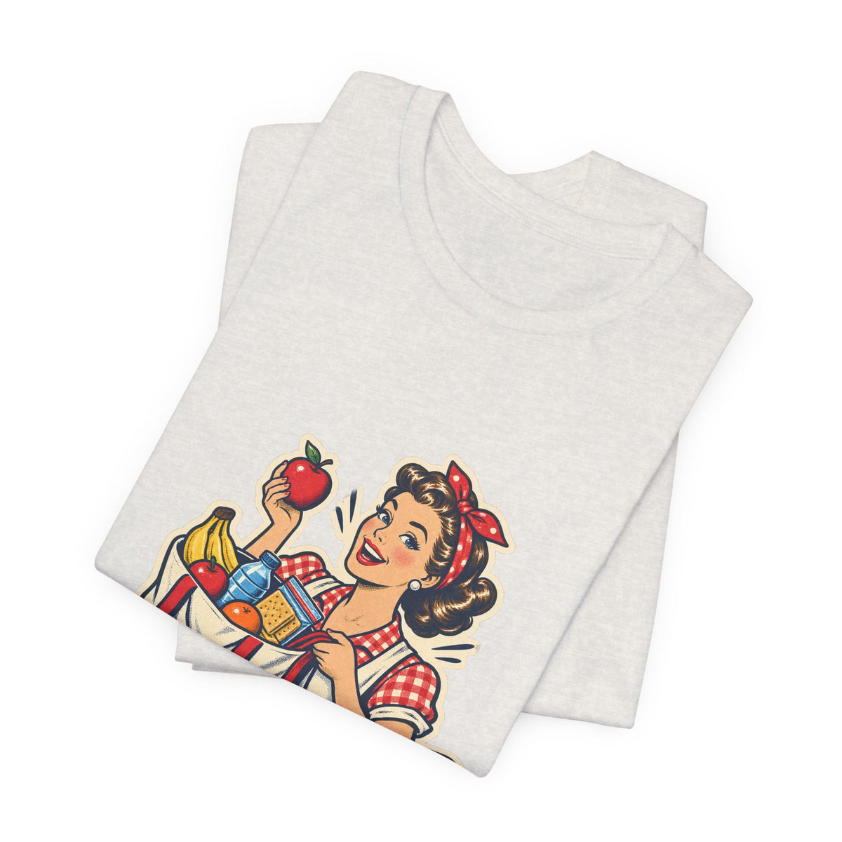 Snack Department Emergency Supply Vintage Grocery Pinup Tee