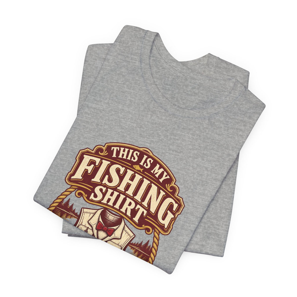 This Is My Fishing Shirt T-Shirt — Formal at the Dock Vintage Angler Tee
