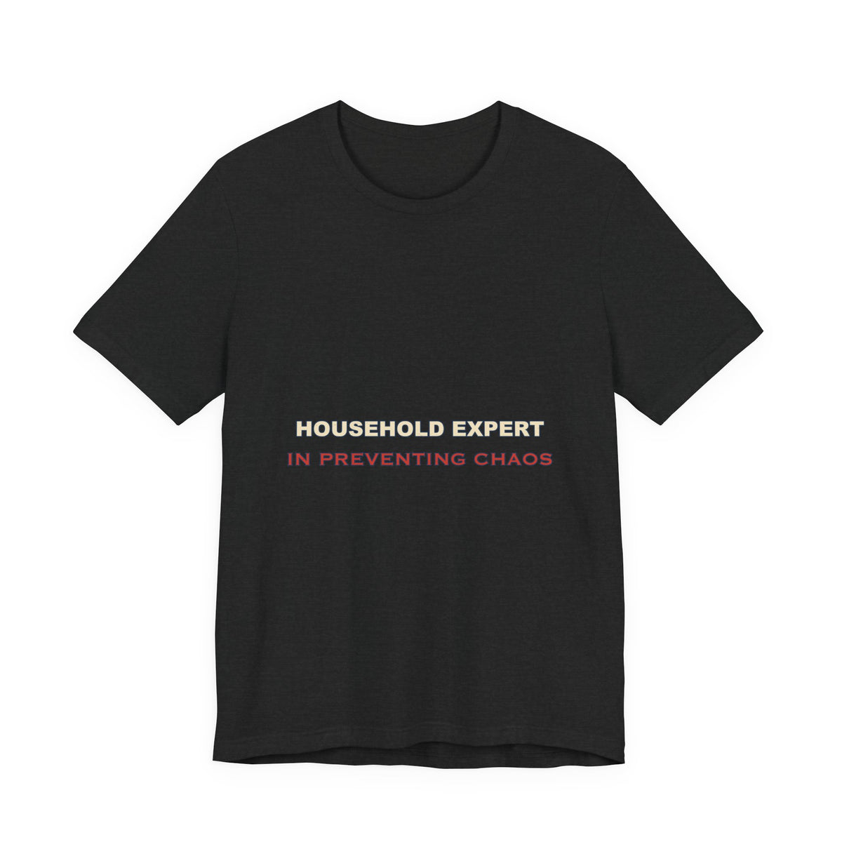 Household Expert in Preventing Chaos T-Shirt — Funny Home Organizer Vintage Tee