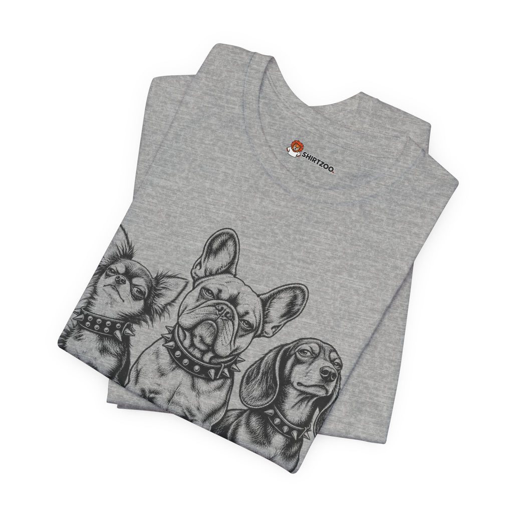 Dog Mom Squad T-Shirt — Small Dogs, Big Attitude Graphic Tee