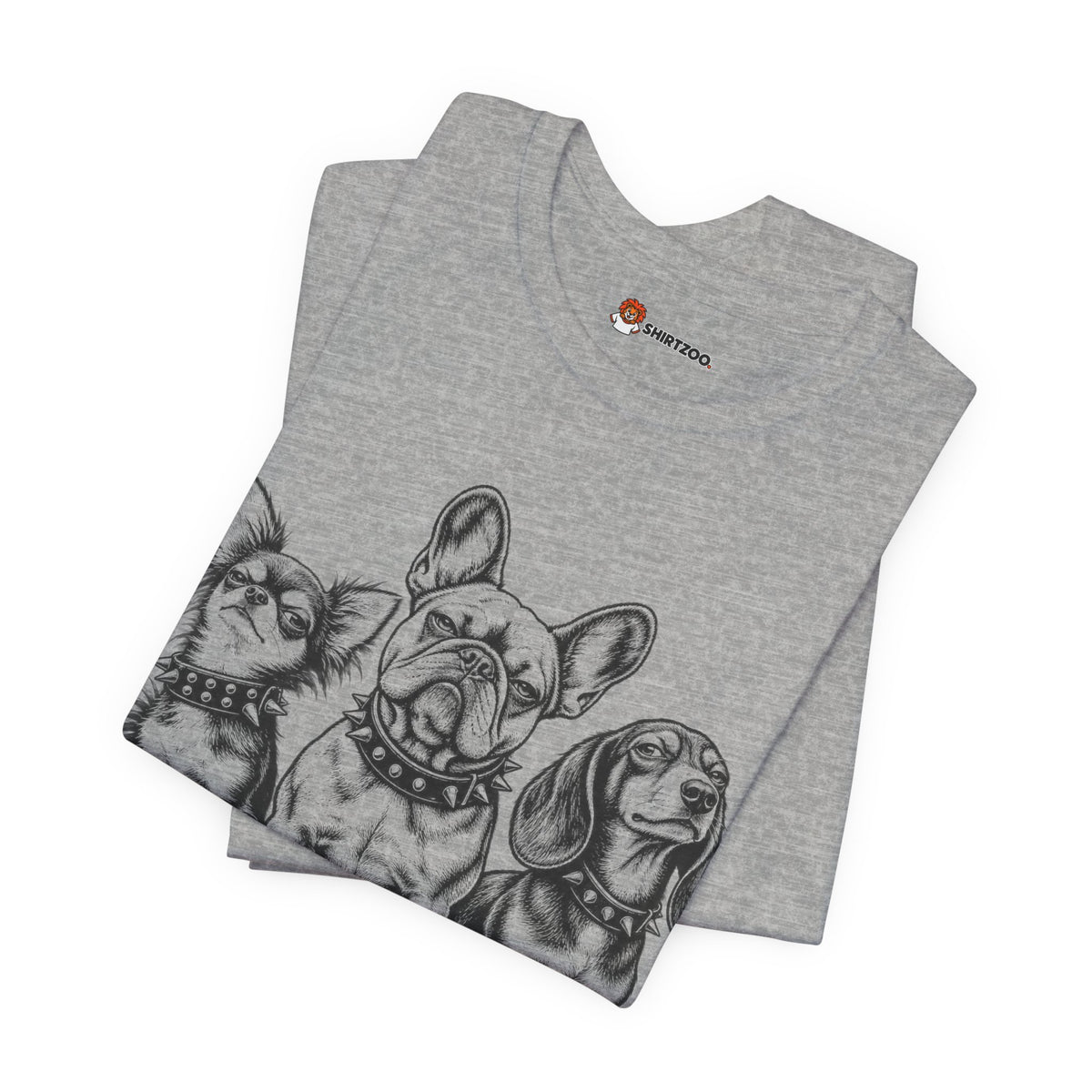 Dog Mom Squad T-Shirt — Small Dogs, Big Attitude Graphic Tee