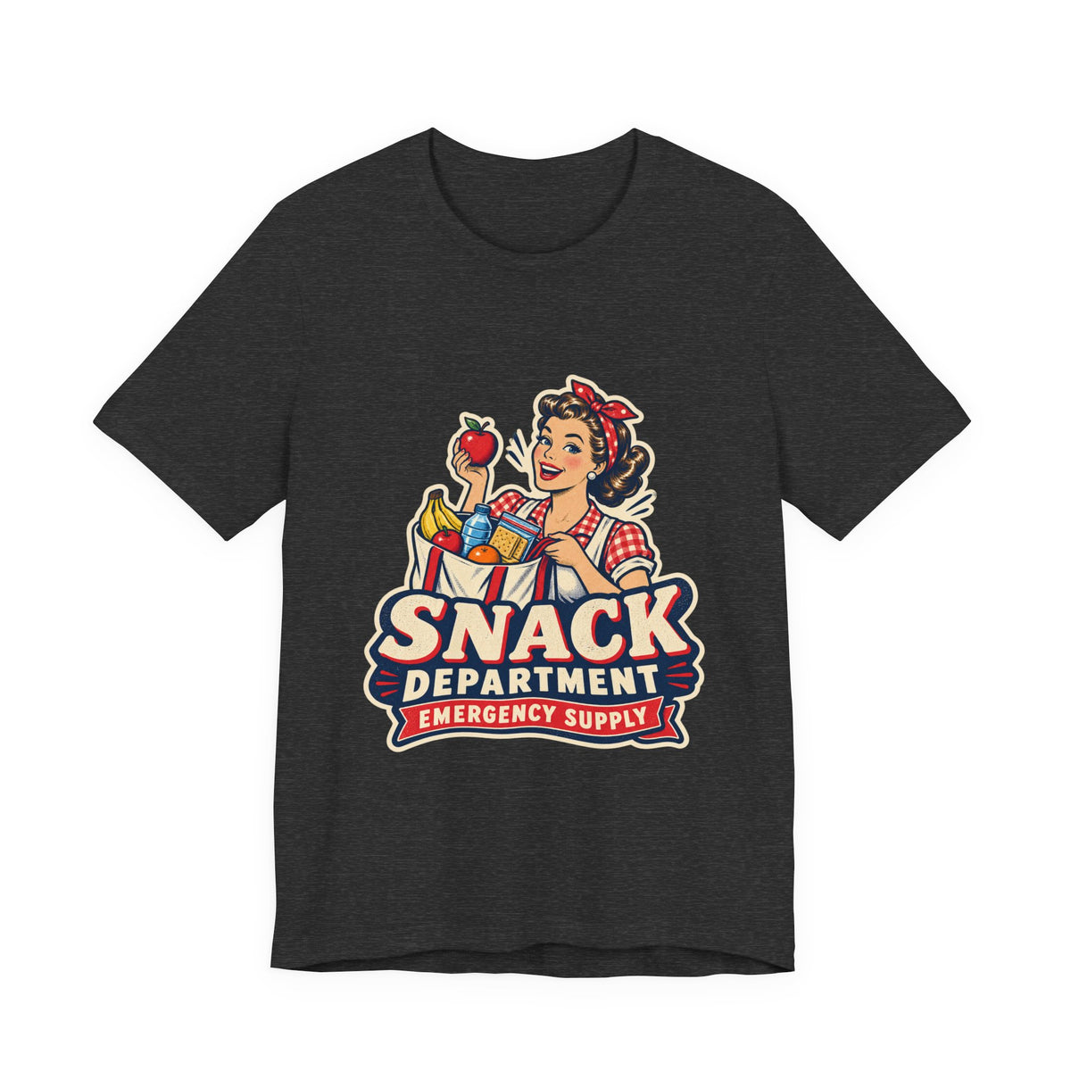 Snack Department Emergency Supply Vintage Grocery Pinup Tee