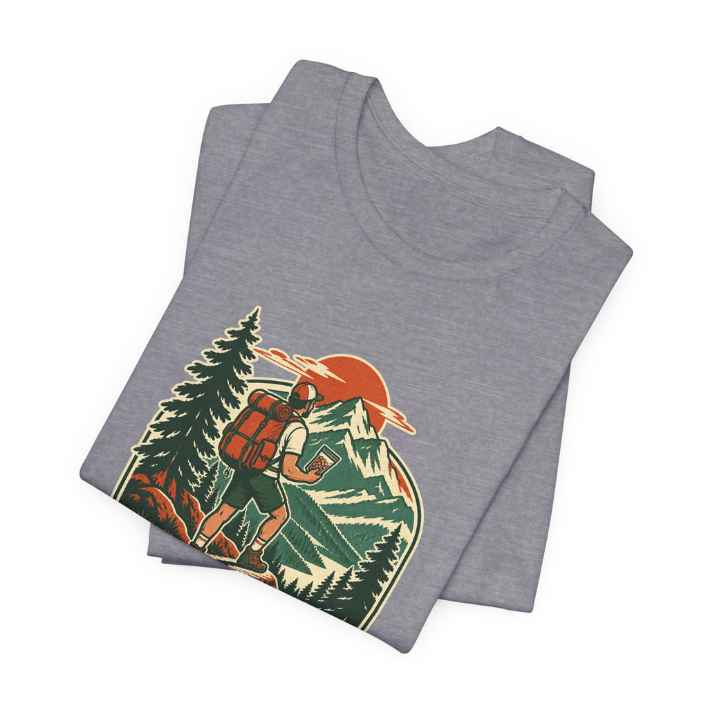 Trail Mix Manager T-Shirt — Quality Control on Every Mile Vintage Hiking Tee