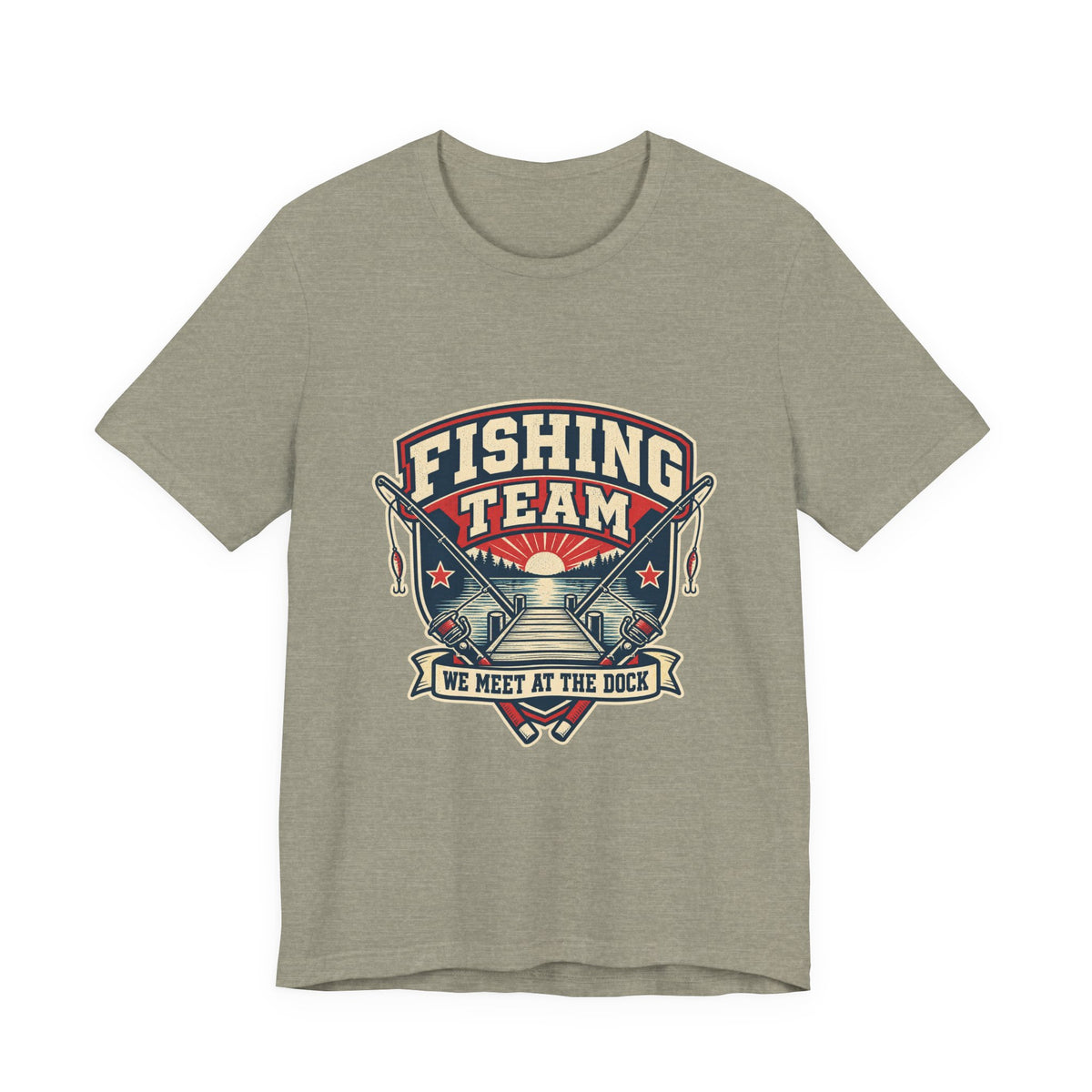 Fishing Team T-Shirt — We Meet at the Dock Vintage Fishing Tee