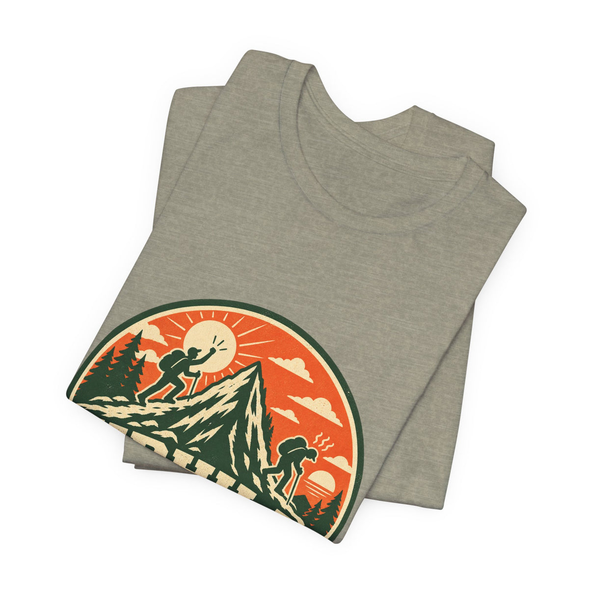 Uphill Enthusiast Downhill Complainer T-Shirt — Vintage Mountain Hiking Tee