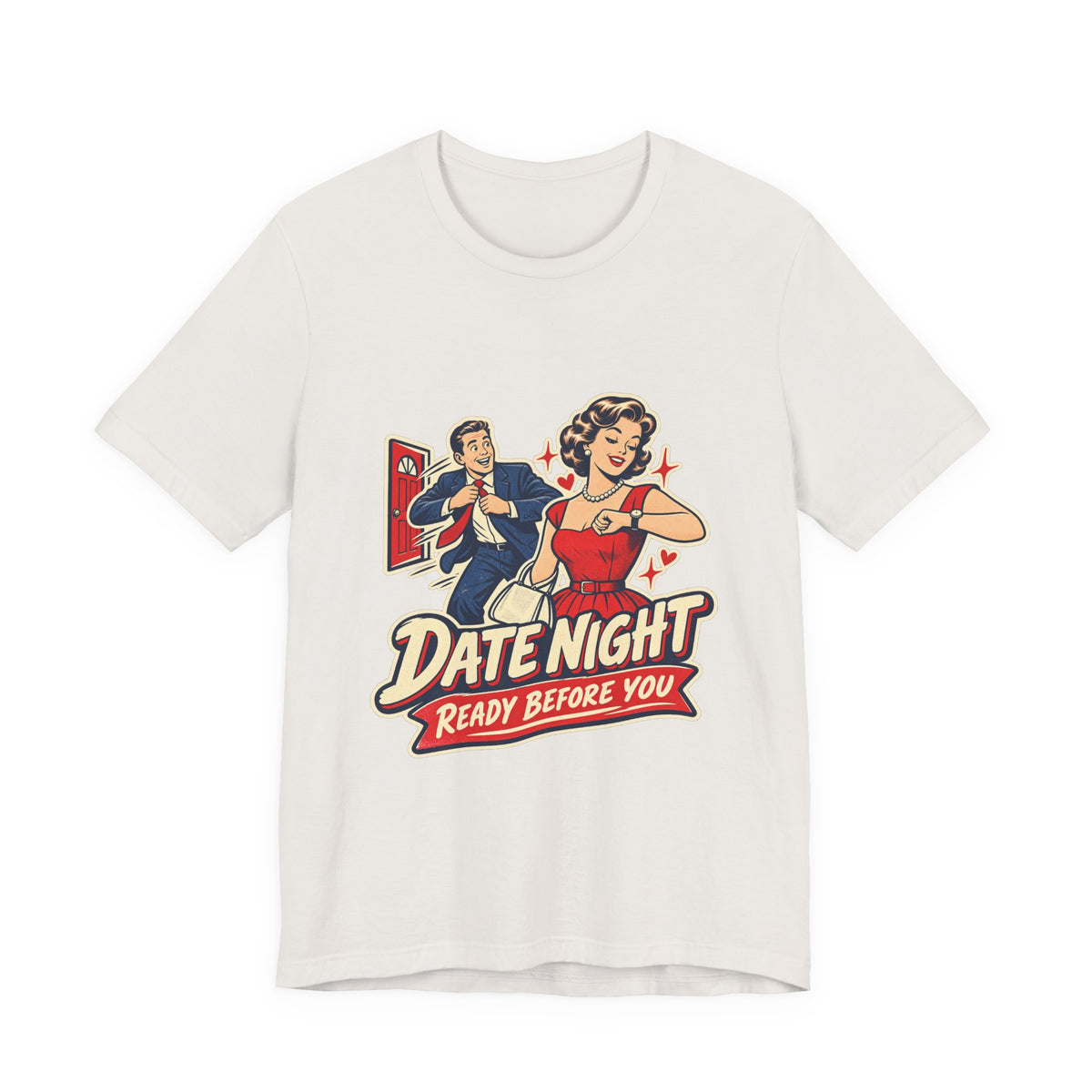 Date Night Ready Before You Retro Couple T-Shirt