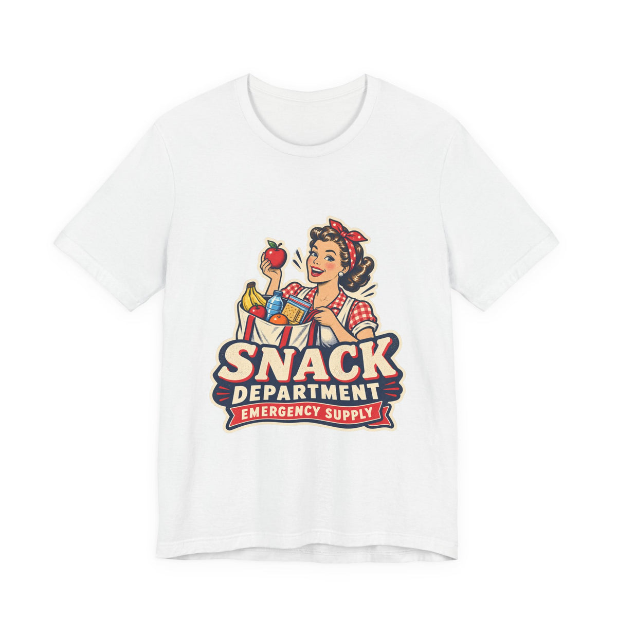 Snack Department Emergency Supply Vintage Grocery Pinup Tee