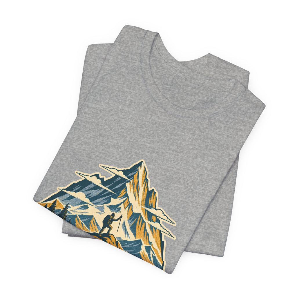 High Altitude Low Expectations T-Shirt — Vintage Mountain Hiking Tee
