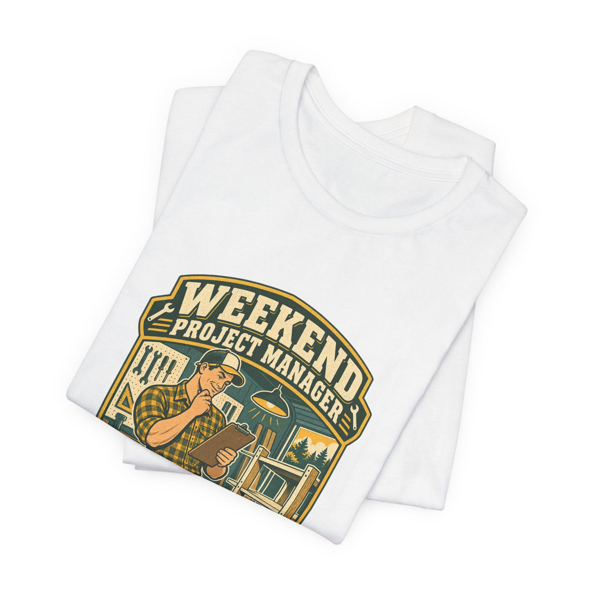 Weekend Project Manager T-Shirt, Finish Date Pending DIY Workshop Vintage Tee
