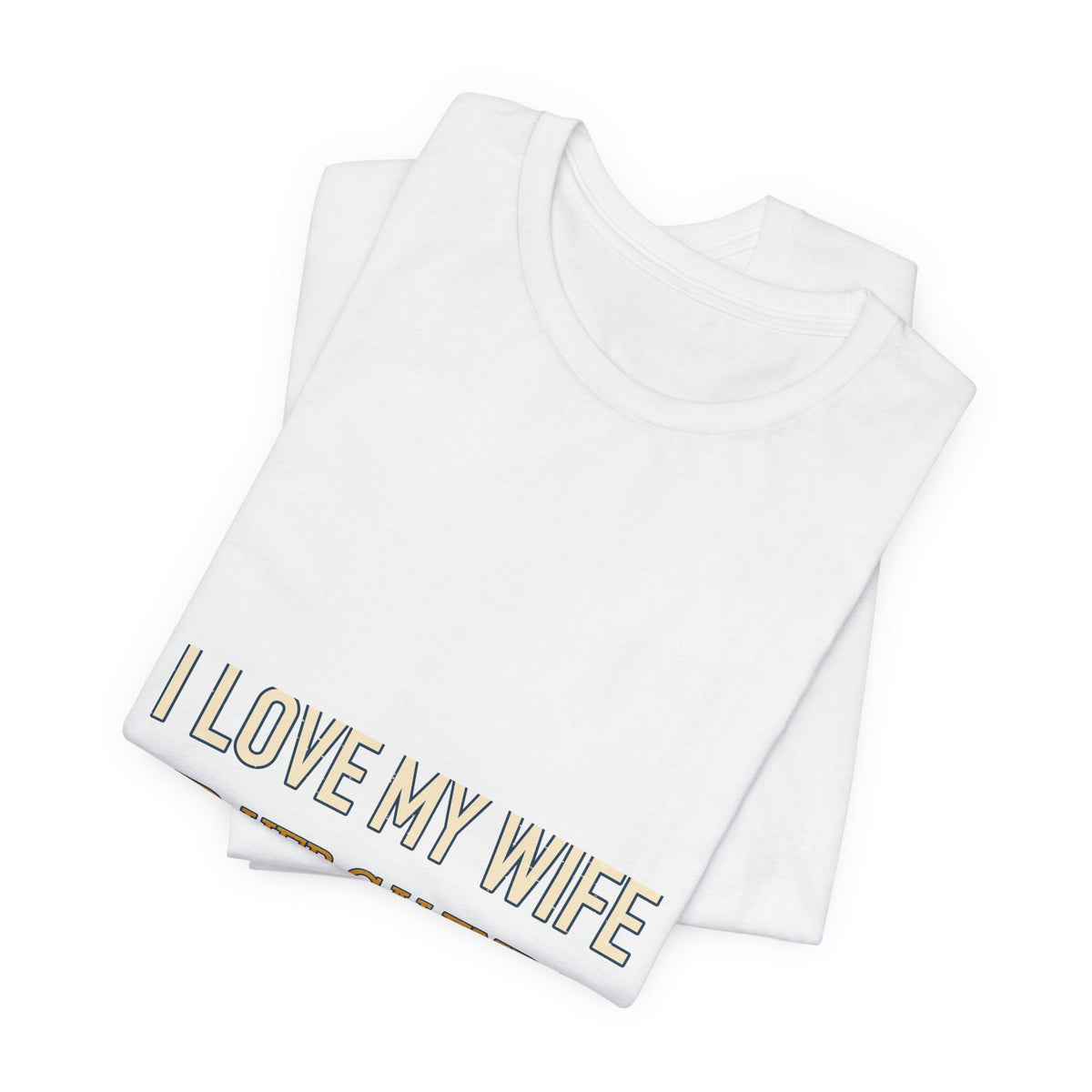 I Love My Wife and Her Calendar T-Shirt — Funny Married Life Vintage Tee