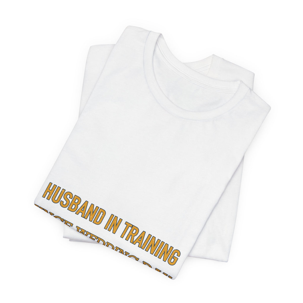 Husband in Training T-Shirt — Since Wedding Day Vintage Marriage Humor Tee
