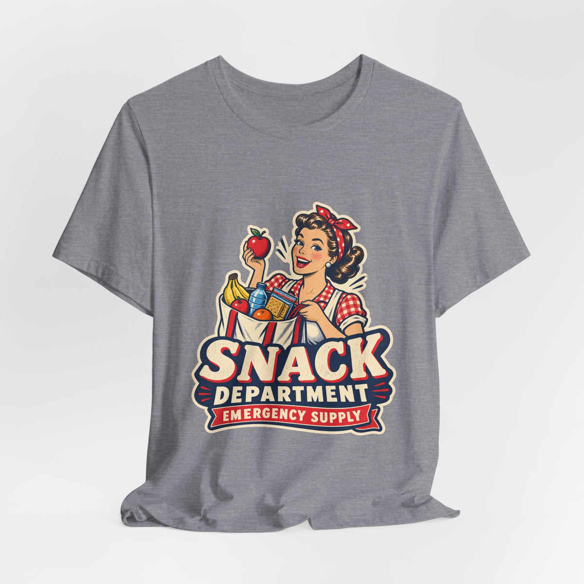 Snack Department Emergency Supply Vintage Grocery Pinup Tee