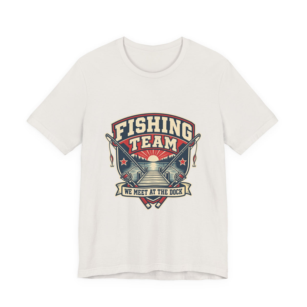 Fishing Team T-Shirt — We Meet at the Dock Vintage Fishing Tee