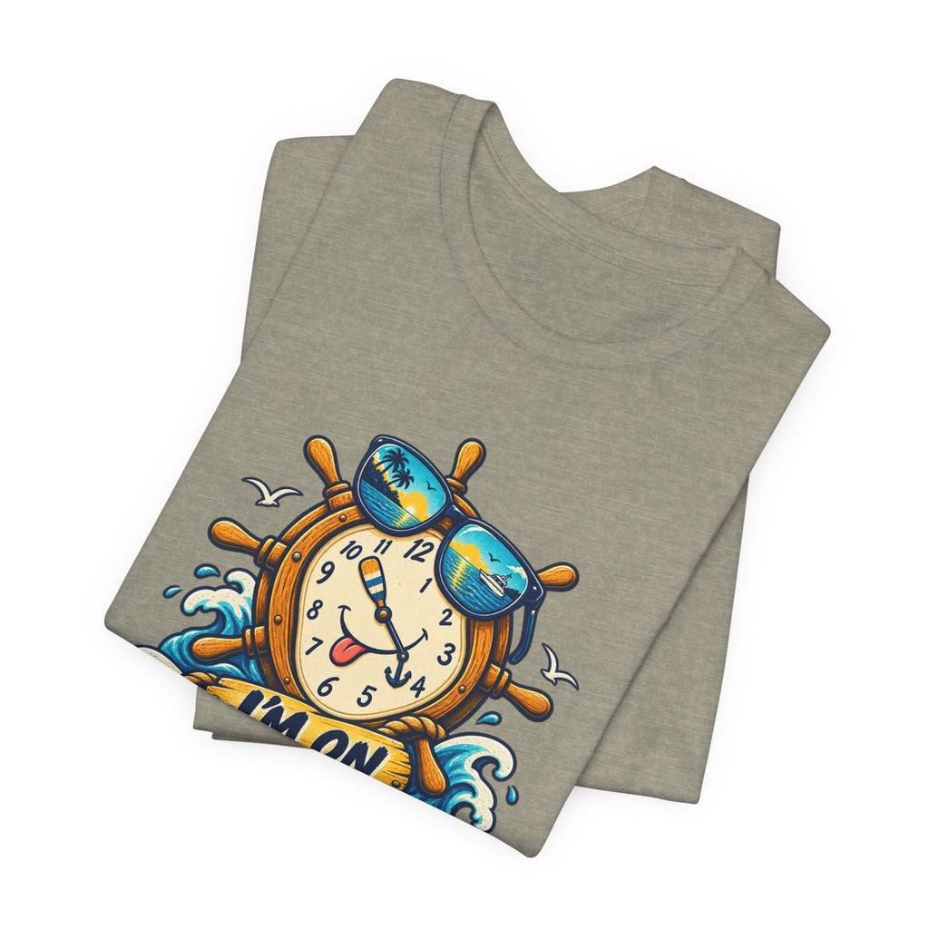 I'm on Boat Time T-Shirt — Funny Nautical Vintage Boating Design