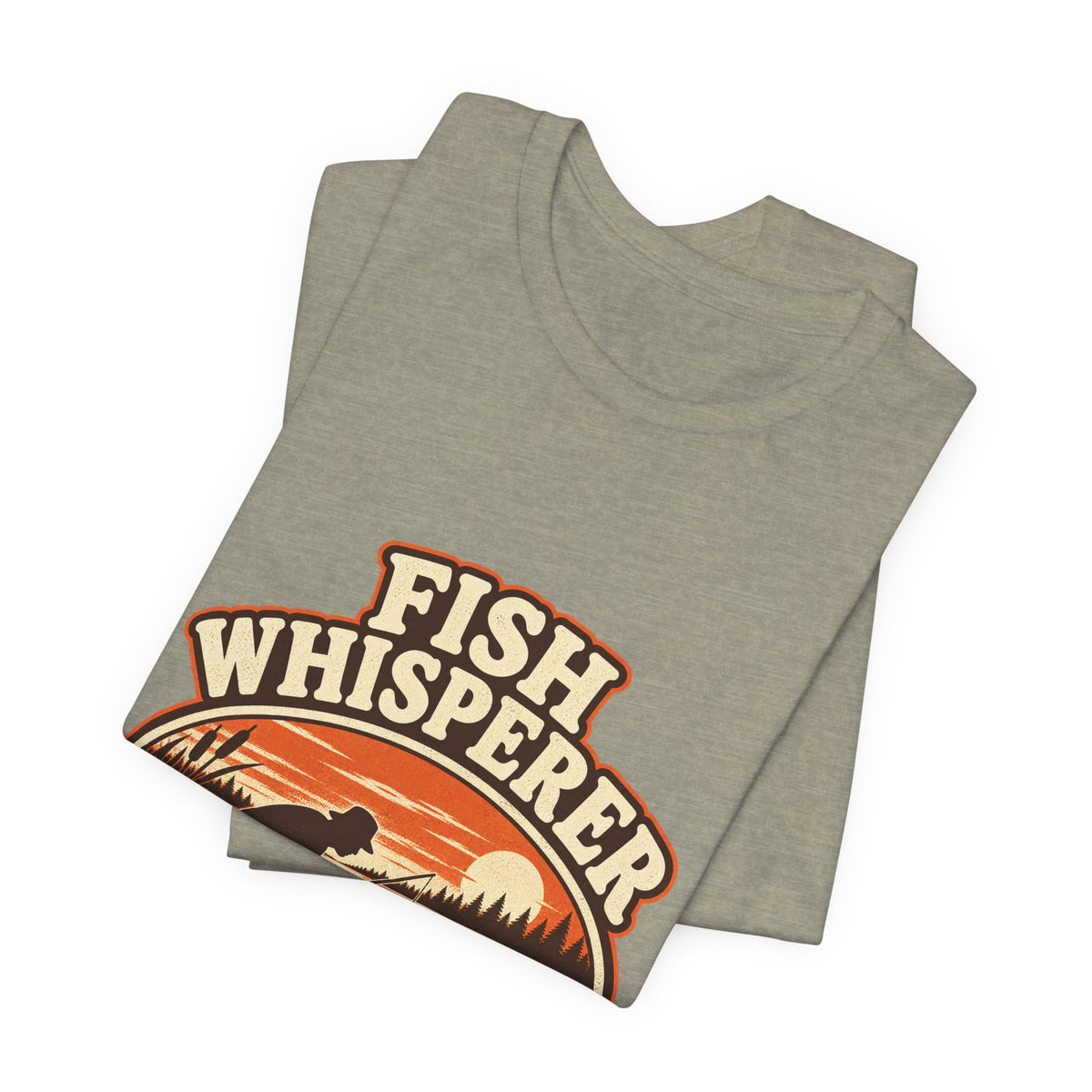 Fish Whisperer They Mostly Ignore Me Vintage Fishing T-Shirt