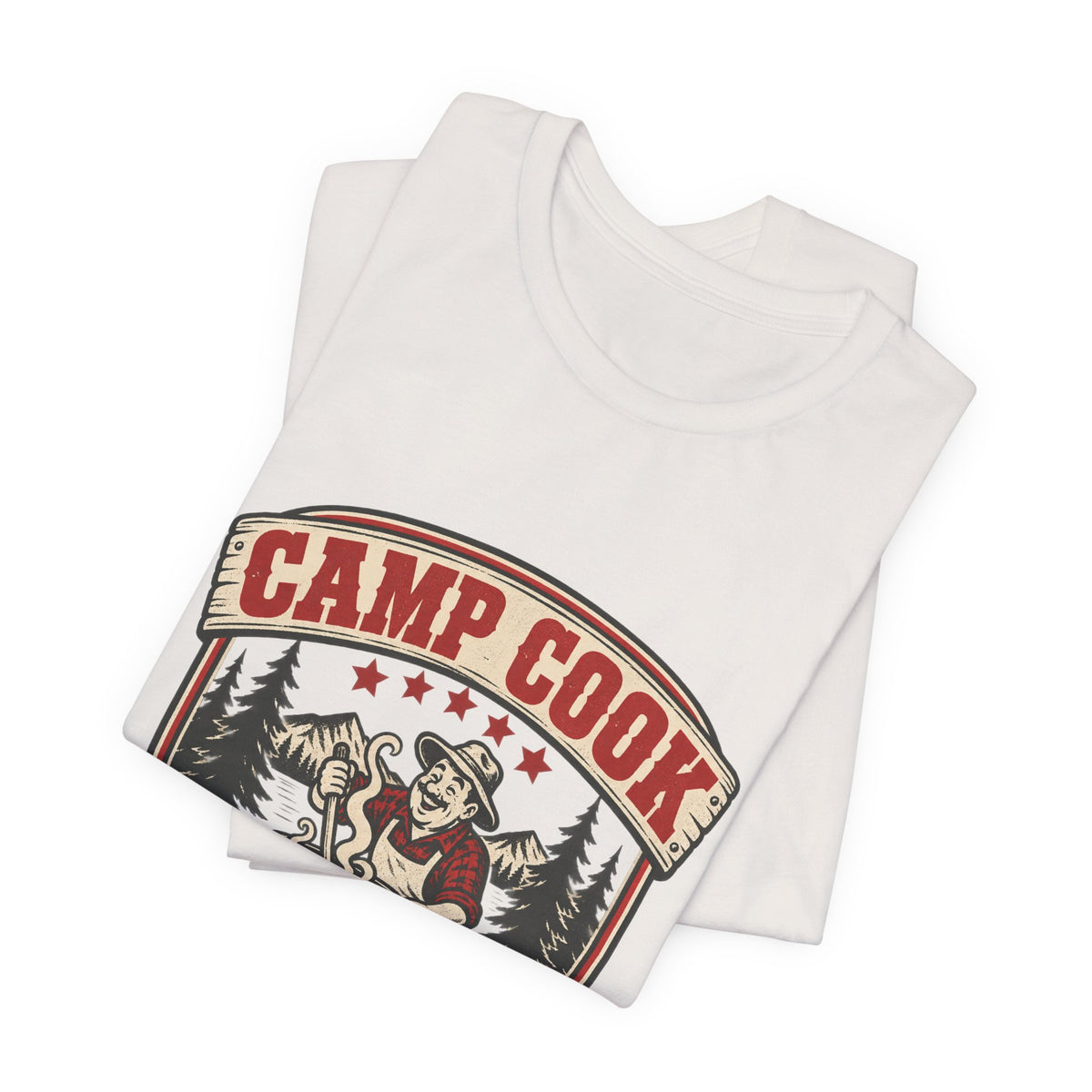 Camp Cook T-Shirt — Five-Star Meals One-Pot Menu Vintage Camping Tee