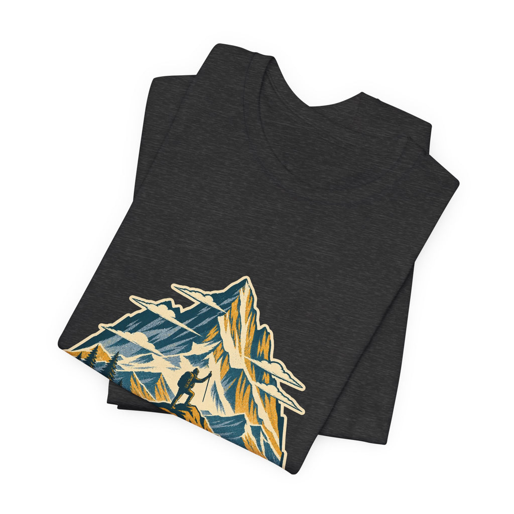High Altitude Low Expectations T-Shirt — Vintage Mountain Hiking Tee