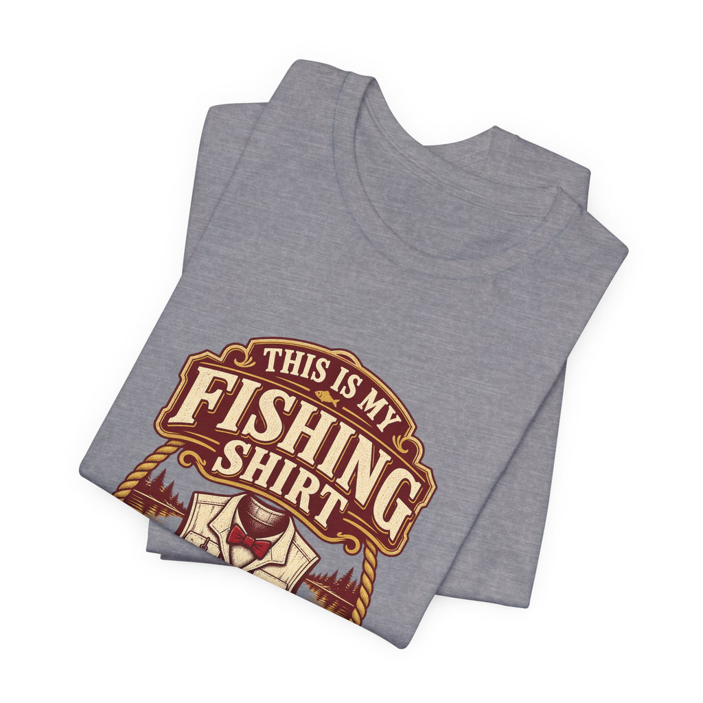 This Is My Fishing Shirt T-Shirt — Formal at the Dock Vintage Angler Tee