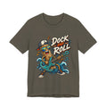 Dock and Roll T-Shirt, Funny Nautical Guitar Vintage Lake Life Tee