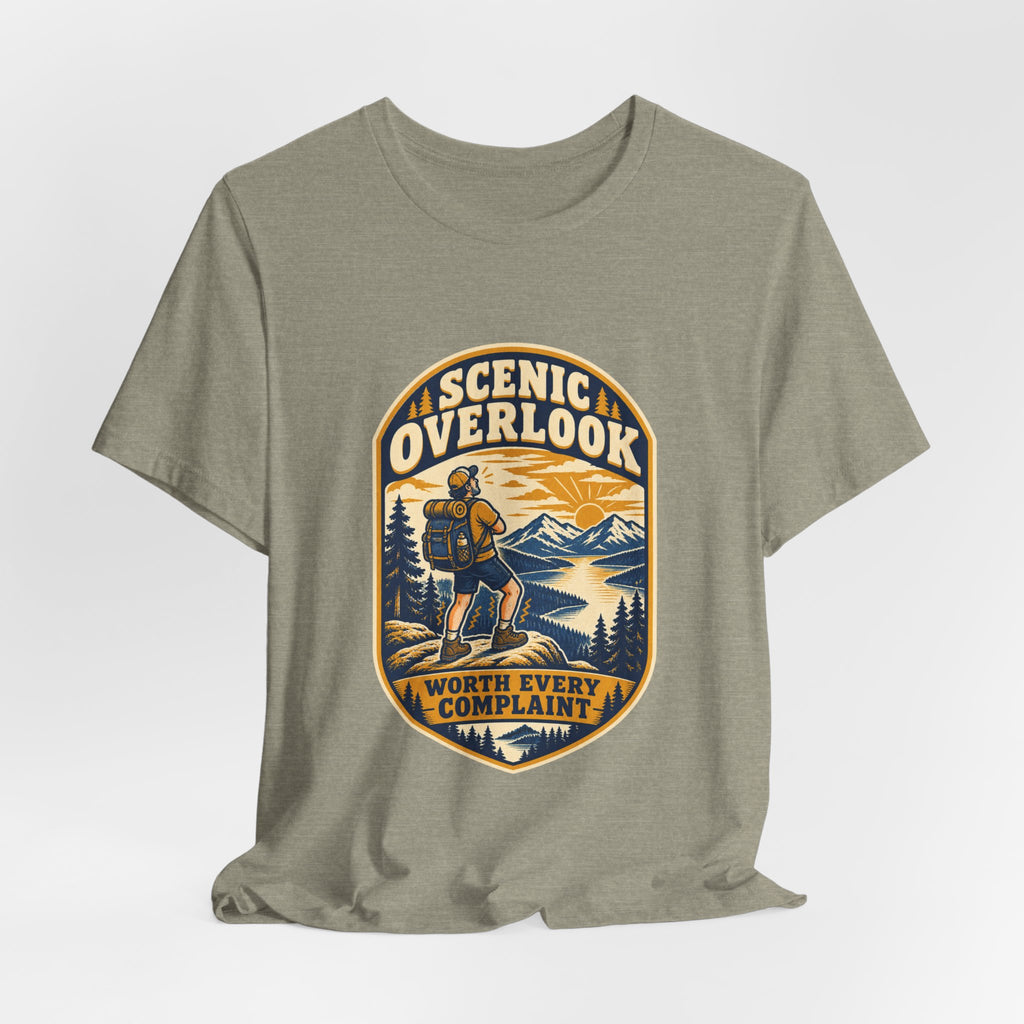 Scenic Overlook T-Shirt — Worth Every Complaint Vintage Hiking Mountain Tee