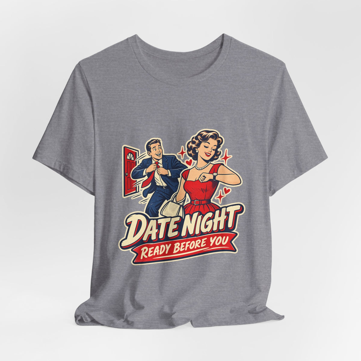 Date Night Ready Before You Retro Couple T-Shirt