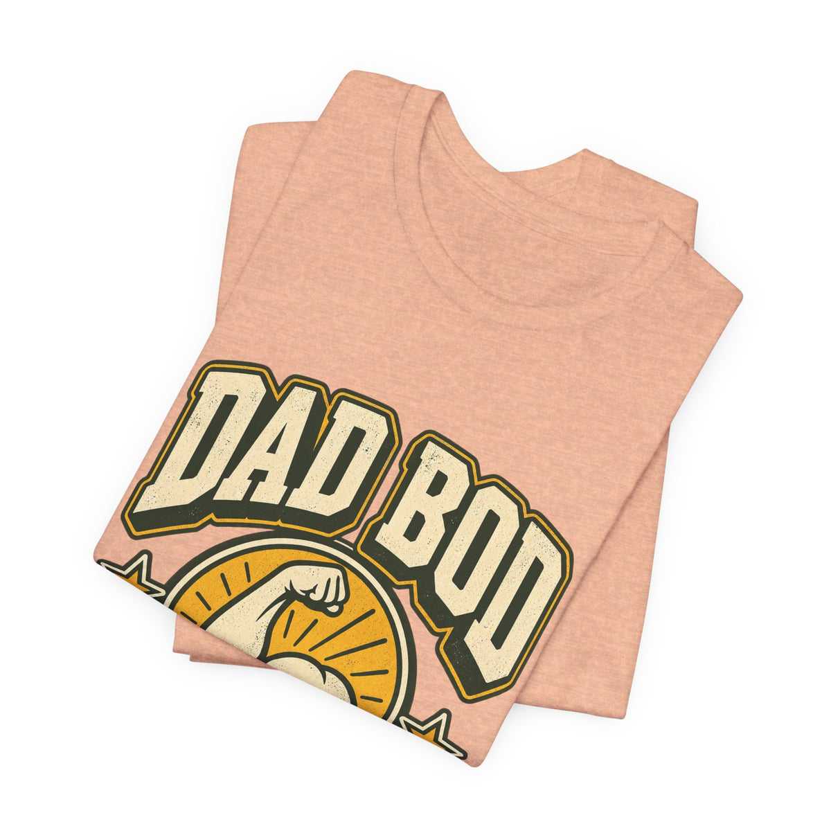Dad Bod Built for Comfort T-Shirt — Vintage Funny Dad Body Tee