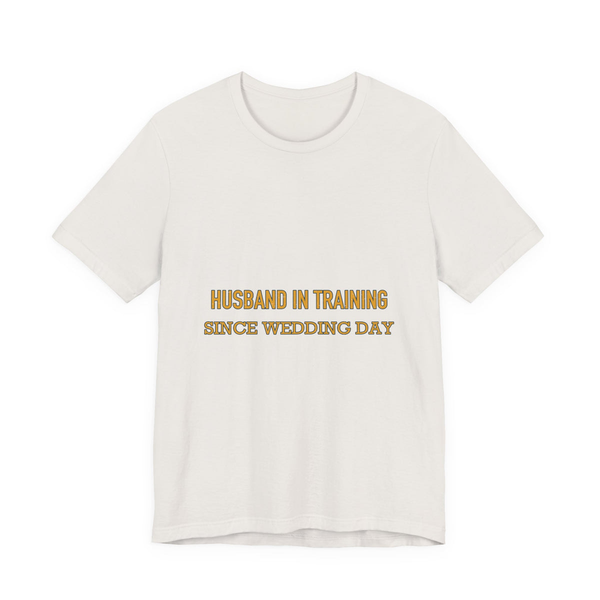 Husband in Training T-Shirt — Since Wedding Day Vintage Marriage Humor Tee