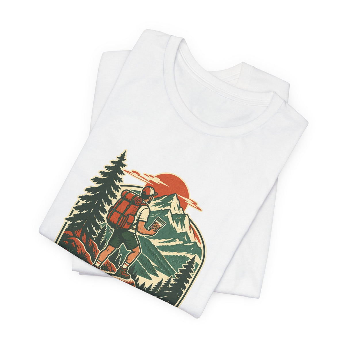 Trail Mix Manager T-Shirt — Quality Control on Every Mile Vintage Hiking Tee