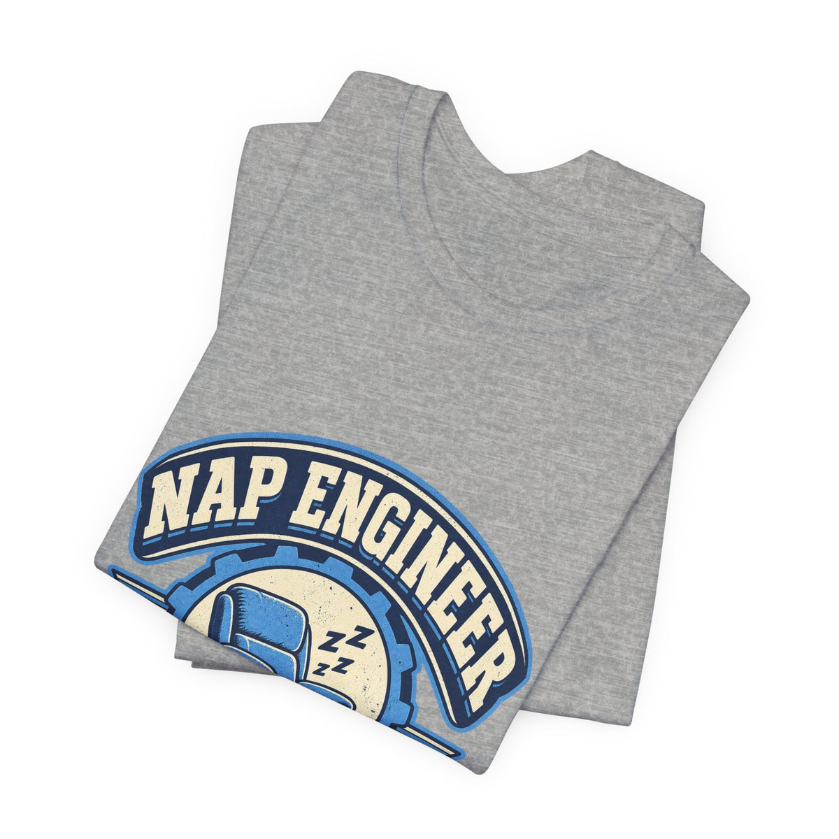 Vintage Nap Engineer T-Shirt — Field Tested Daily Recliner Design